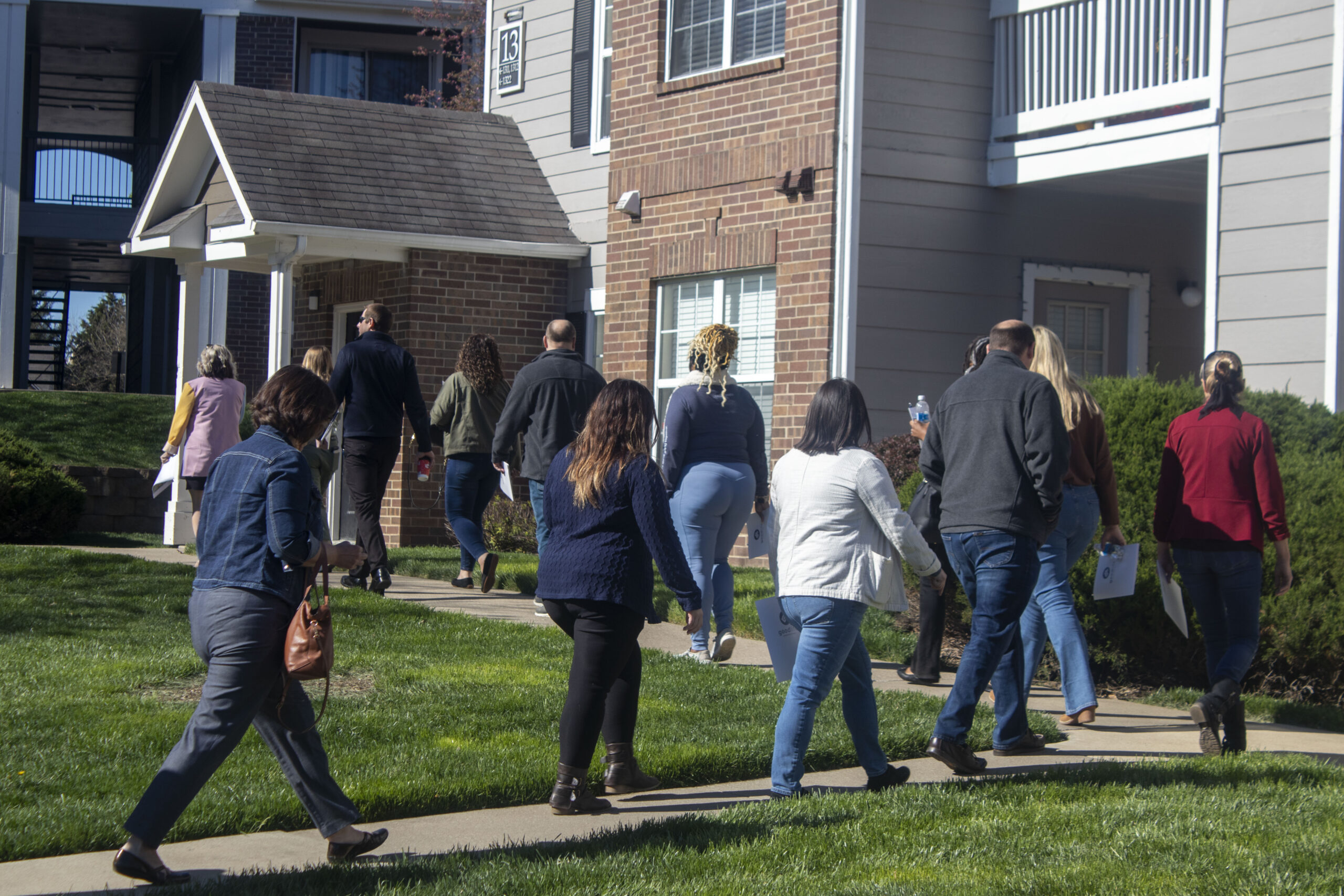 Home and Community Service Providers tour apartment complex with iLink Technologies